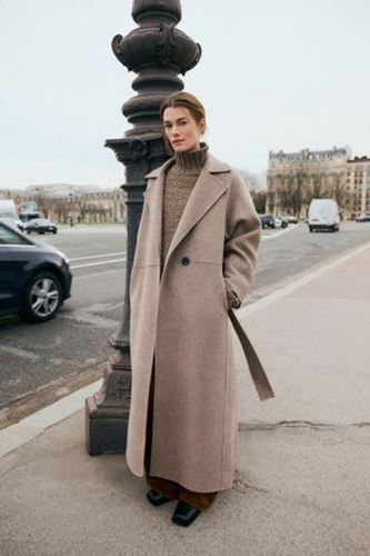 Kavajer/Ytterplagg - YillaIW Long Coat – Sandy Grey Melange